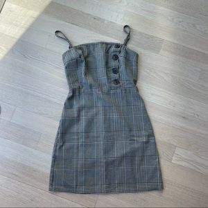 urban outfitters plaid dress